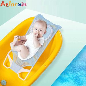 Baignoires sièges 0-3 ans étagère de douche infantile antidérapant avec filet Support de lit universel baignoire bébé baignoire ensemble P230417