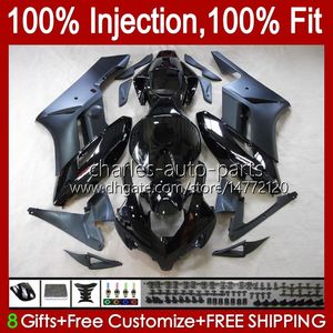 Molde de inyección 100% apto para carenados HONDA CBR1000 CBR 1000 RR CC 04-05 Cuerpo 52No.89 CBR 1000RR 1000CC 2004 2005 CBR-1000 CBR1000RR 04 05 OEM Carenado completo negro brillante