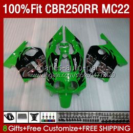 Corps d'injection pour Honda CBRR 250R 250R CC CBR250RR 90 91 92 93 94 95 96 97 98 99 131 NO.40 250CC MC22 CBR250 RR Green Black 1990 1991 1992 1995 1996 1997 1998 1999 1999 Catériel