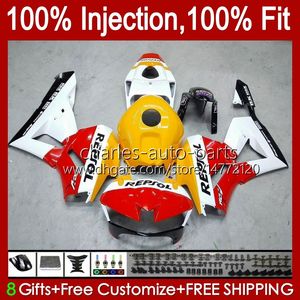 Injectie Lichaam Voor HONDA CBR 600RR 600CC 13-20 57No.19 CBR600 CBR Repsol Wit 600 CC RR F5 13 14 15 16 17 18 19 20 CBR600RR 2013 2014 2015 2016 2017 2018 2019 2020 Stroomlijnkappen