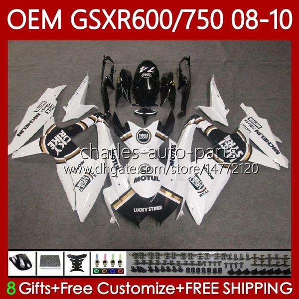 Cuerpo de inyección para SUZUKI GSX-R750 GSXR 600 750 CC K8 GSXR-600 600CC Lucky Strike 750CC 08-10 88No.36 GSXR750 08 09 10 GSXR-750 GSXR600 GSX-R600 2008 2009 2010 Carenados OEM