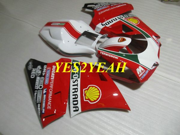 Kit de cuerpo de carenado de inyección para DUCATI 748 996 03 04 05 ducati 916 998 2003 2004 2005 Carenados carrocería + Regalos DD30