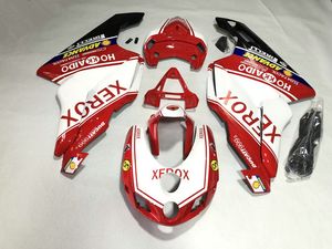 Injectie Fairing Body Kit voor Ducati 749 999 05 06 DUCATI 749 999 2005 2006 Rood Wit Hoogwerkelijke Carrosserie + Geschenken GS11