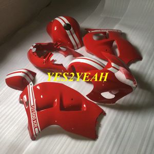 Injectie Keuken Body Kit voor Suzuki Hayabusa GSXR1300 96 99 00 07 GSXR 1300 1996 2000 2007 ABS Red Backings Carrosserie + Geschenken SG32