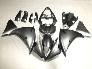 Injectie Fairing Body Kit voor Yamaha YZFR1 09 10 11 12 YZF R1 2009 2010 2012 YZF1000 Grijze kluizen Carrosserie + Geschenken GS04