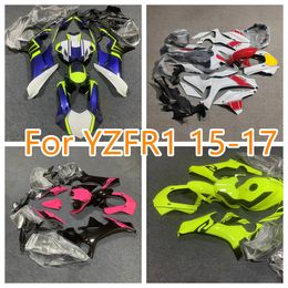 Kit de carénage d'injection pour yamaha yzfr1 15 16 17 18 19 Moto-cycle Plastic personnalisé Fairings de haute qualité YZF R1 2015-2016-2017-2018-2019