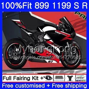 Injectie voor Ducati 899 1199 Panigale S R 2012 2013 2014 2015 2016 325HM.AA 899R 1199R 899S 1199S 12 13 14 15 16 OEM Black Hot Sale Fairing