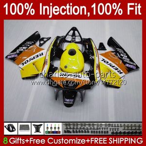 Iniezione per HONDA MC28 PGM4 NSR250R 102HC.138 arancione lucido NSR 250 250R 94 95 96 97 98 99 NSR250 R 1994 1995 1996 1997 1998 1999 Carenature