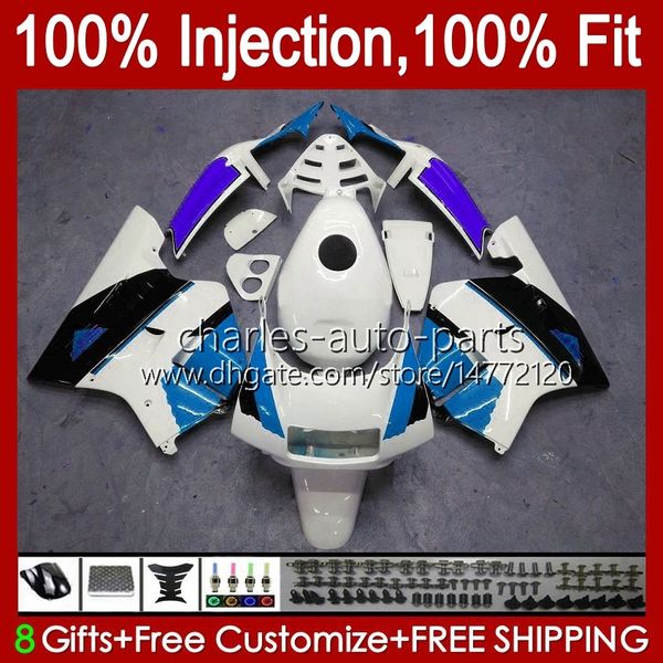 Injection Pour HONDA MC28 PGM4 NSR250R 102HC.111 blanc bleu NSR 250 250R 94 95 96 97 98 99 NSR250 R 1994 1995 1996 1997 1998 1999 Carénages