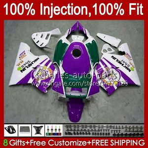 Injection pour HONDA NSR 250 250R MC28 94 95 96 97 98 99 102HC.177 violet blanc NSR250R NSR250 R PGM4 1994 1995 1996 1997 1998 1999 Carénages