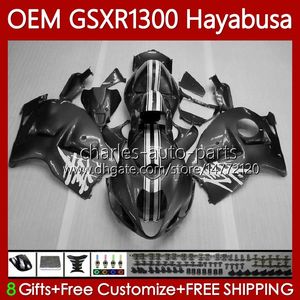 Injectie voor Suzuki GSX R1300 Hayabusa GSXR 1300 cc 14 15 16 17 18 19 zilverachtig grijs lichaam 77NO.294 GSXR-1300 1300CC 08-19 GSXR1300 08 2008 2009 2010 2011 2012 2013 kuip