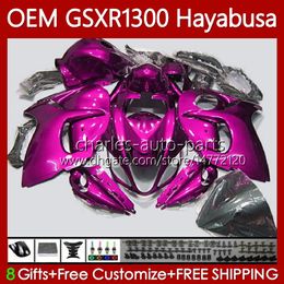 Injection pour Suzuki Hayabusa Corps GSXR-1300 GSXR 1300 CC 08-19 77NO.143 1300CC Pearl Rose GSXR1300 08 2008 2009 2010 2011 2012 2013 GSX R1300 14 15 16 17 18 19 FAIRES