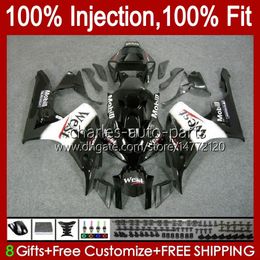 100% Fit Injectie Mold voor Honda Body CBR 1000 RR CC 1000RR 1000CC 06-07 Carrosserie 59NO.24 CBR1000 RR CBR1000RR 06 07 CBR1000-RR 2006 2007 OEM Fairing Kit Black West BLK