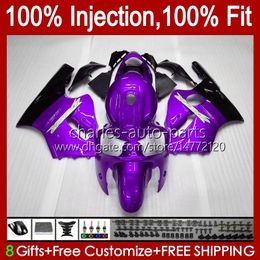 Injection mold Bodys For KAWASAKI NINJA ZX-12R ZX1200 C ZX 12 R 1200 CC ZX12R 00 01 Bodywork 2No.78 ZX 1200 12R 1200CC 00-01 ZX1200C 2000 2001 OEM Fairing Kit purple glossy