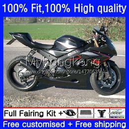 Carrosserie de moulage par injection pour SUZUKI K5 GSX-R1000 1000CC 2005 2006 MOTO Body 26No.92 GSXR 1000 CC GSXR1000 Noir brillant 2005-2006 GSXR-1000 05 06 100% Fit OEM Carénages