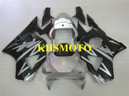 Molde de inyección Kit de carenado para Honda CBR900RR 954 02 03 CBR 900RR CBR900 2002 2003 ABS Juego de carenados negro plateado + Regalos HC17