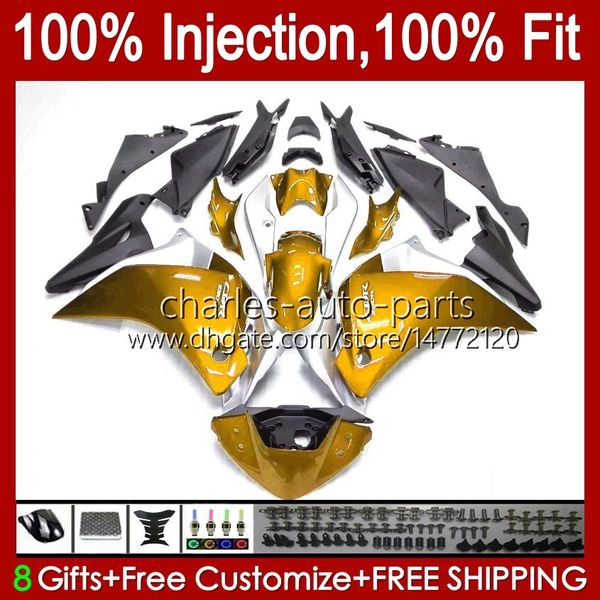 Correcteur de moulage par injection pour Honda CBR 250R 250 CBR250 R CC CBR250R MC41 11 12 13 14 15 Kit Glossy Godlen 58No.55 CBR-250R 250CC CBR-250 2011 2012 2014 2014 2015