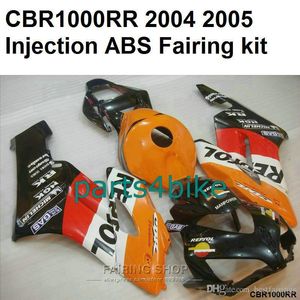 Molde de inyección Carenados para Honda CBR1000RR 2004 2005 kit de carenado blanco rojo CBR 1000 RR 04 05 TT53