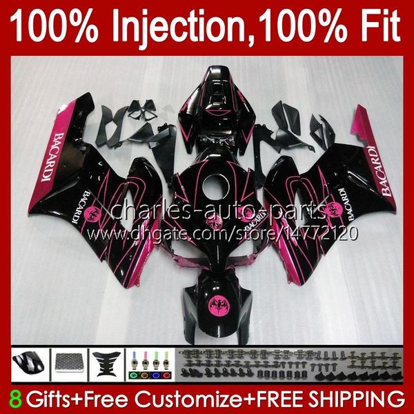 Moulage par injection OEM pour carénages HONDA CBR 1000 CBR1000 RR CC BACARDI chauves-souris CBR1000RR 04 05 Carrosserie 52No.81 CBR 1000RR 1000CC 2004 2005 CBR-1000 2004-2005 Carénage K