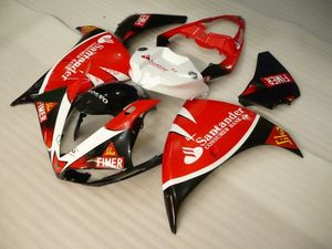 Kit de carenado de plástico moldeado por inyección para Yamaha YZF R1 09 10 11-14 juego de carenados rojo negro YZF R1 2009-2014 OY08