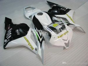 Injectie Gegoten Vrij Personaliseer Keuken Kit voor Honda CBR 600RR 09 10 11 White Black Fackings Set CBR600RR 2009 2010 2011 XS15