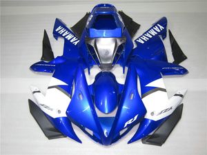 Injectie Gegoten Motorfiets Fouse Kit voor Yamaha YZF R1 2002 2003 Blue White Backings Set YZF R1 02 03 OT58