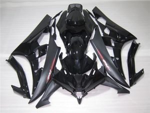 Injectie Gieten Gratis Personaliseer Keuken Kit voor Yamaha YZF R6 06 07 Black Backings Set YZFR6 2006 2007 OT35