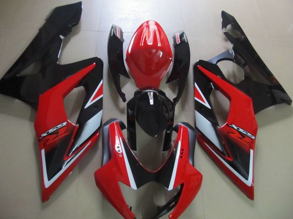 Kit de carenado de inyección para motocicleta SUZUKI GSXR 1000 2005 2006 rojo negro carenados set GSXR1000 K5 05 06 TO03