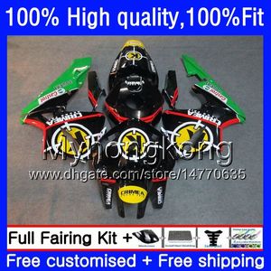 Injectie OEM voor HONDA CBR 600RR 600F5 600CC CBR600 RR F5 03 04 49HM.31 CBR600RR 03 04 CBR600F5 Black Green CBR 600 RR 2003 2004 Valerijen