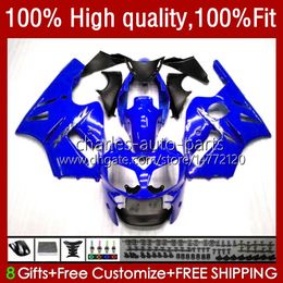 Inyección OEM para KAWASAKI NINJA ZX-12R ZX 12R 1200CC 1200 CC 02-06 Cuerpo 3No.151 ZX1200 ZX 12 R ZX12R 2002 2003 2004 2005 2006 ZX1200C 02 03 04 05 06 ABS Carenado azul brillante