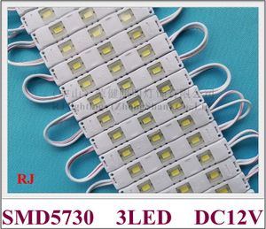 Injectie met lens LED-module Waterdichte SMD 5730 LED Backlight Back Light DC12V 0.8W 3LED IP65 CE ROHS