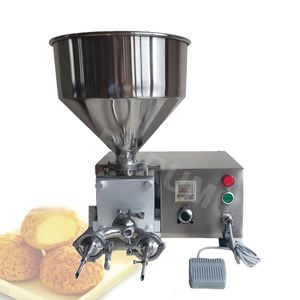 Machine d'injection de remplissage de crème d'injecteur pour le remplisseur de chocolat de confiture de crème de gâteau de pain
