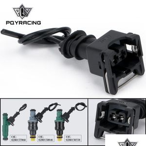 Injector Dynamics Ev1 Pigtail Clip Connector Brandstofconnectoren voor veel auto's Plug Pqy-Fic14 Drop Delivery