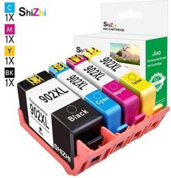 Cartouches à encre Shizhi Cartridge compatible pour 902 XL 902XL OfficeJet Pro 6978 6962 6968 6975 6960 6970 6950 6954 6979 6951 IMPRIME4736060