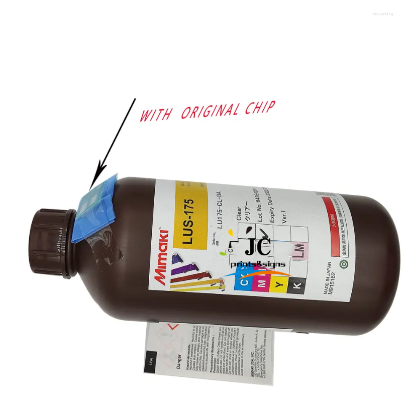 Kits de recharge d'encre 1000ml Mimaki Original UCJV150-160 UCJV300-160 imprimante UV et découpeur LED LUS-175 /LUS175