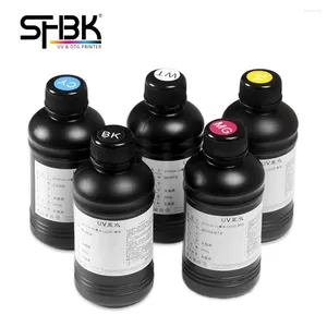 Kits de recarga de tinta 5 botellas 1 juego Kit 1250ML UV para impresora plana A3 A4 utilizada en cabezal de impresión DX5 DX7 DX11 TX800 XP600 L1800 L805 R1390