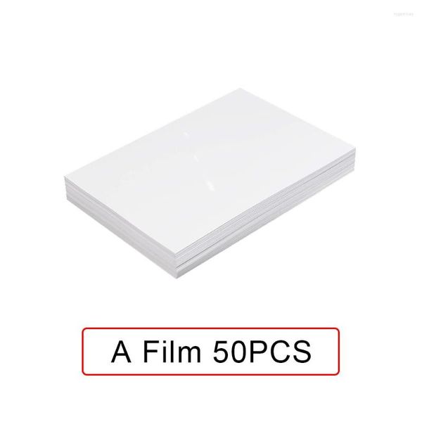 Kits de recharge d'encre 50 pcs A3 Film UV DTF Un transfert vers le boîtier de téléphone en métal en céramique pour une imprimante de surface de forme irrégulière