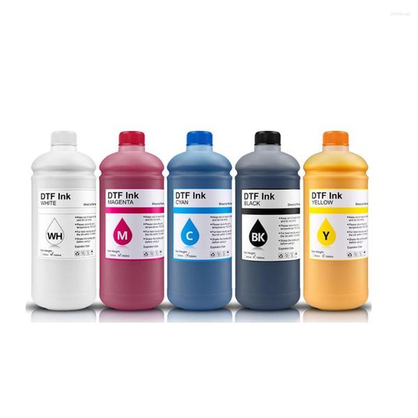 Kits de recharge d'encre 500ML/transfert de Film PET DTF pour impression directe d'imprimante et