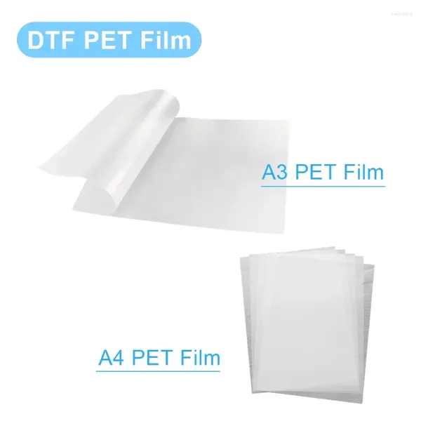 Kits de recarga de tinta A3 DTF PET PELÍCULA PARA IMPRESIÓN Y TRANSFERENCIA DIRECTO TERMAL A4