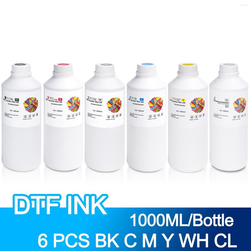Ink Refill Kits DTF 1000ML For L1800 L805 L800 R1390 XP600 DX5 DX7 4720 I3200 P400 F2000 F2100 Printer Heat Transfer Film