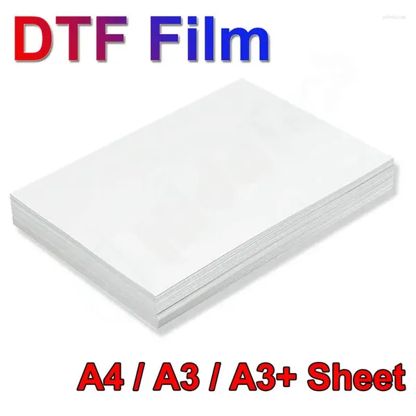 Kits de recarga de tinta Película PET DTF para impresora R1390 L1800 DX5 A4 Directo a la máquina de impresión por transferencia