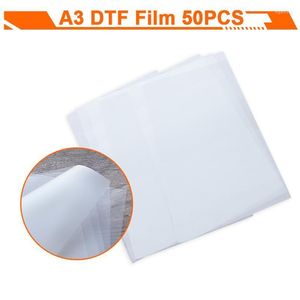 Kits de recharge d'encre Film PET A3 A4 DTF imprimé pour Machine d'impression t-shirt 50 pièces et TransferInk Roge22