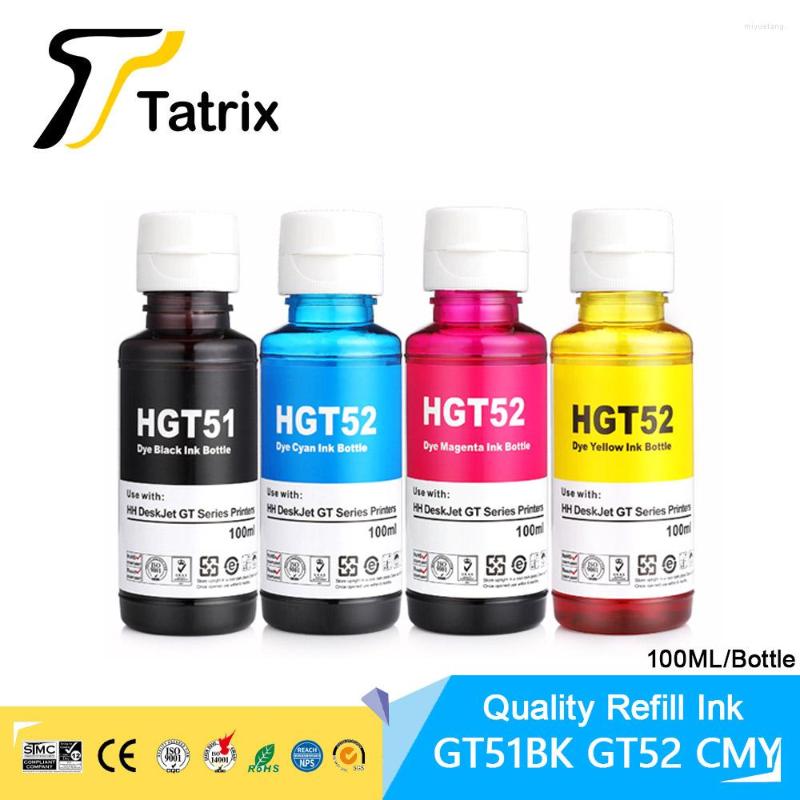 Inktvulkits Tatrix kleurstofkit voor GT51 GT52 GT5810 GT5820 Tank 115/310/311/315/319/410/411/412/415/416/418 Printer