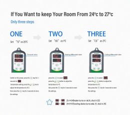 Controlador de temperatura digital de Inkbird termorregulador ITC-308 AC 110-220V Sensor de instrumentos de calor/control de control de calor