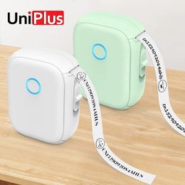 Imprimante d'étiquette sans interruption P12 Portable Mini Imprimante Bluetooth Wireless Thermal Imprimante Auto Cut Machine Machine ou 5PK Label Rolls 240430