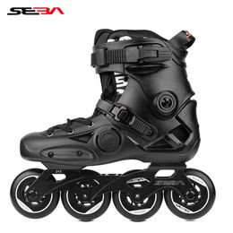 Patines en línea 100% originales SEBA EB Professional FR Slalom 3545 zapatos de patinaje para adultos Patines deslizantes libres 231128
