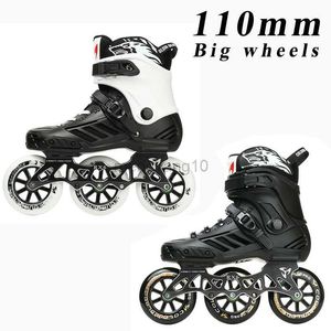 Inline Rolschaatsen 2023 Volwassen Inline Skates 3 Wielen Outdoor Snelschaatsen Schoenen Sneaker Rolschaatsen Aluminium Trucks Advancer Beginner Heren HKD230720