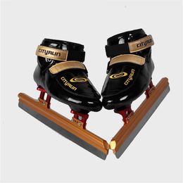 Inline rolschaatsen komen short track schaatsen patines cityrun glasvezel laars geavanceerd 55 380 mm 410 mm 430 mm mes mes 165 mm race 230720