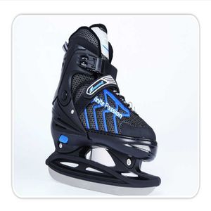 Patins à roulettes en ligne chaussures de patins à glace code télescopique leçon d'ouverture couteau de hockey sur glace chaussures patins de vitesse adultes plus velours patins chauds enfants fleur HKD230720