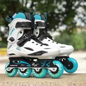 Skates à rouleaux en ligne Nouveaux chaussures de skate de skate de planche à roulettes en ligne professionnelle et de skateboard pour adultes pour les patines extérieures 4 Rodas en 2022 Taille 34-46 Y240410